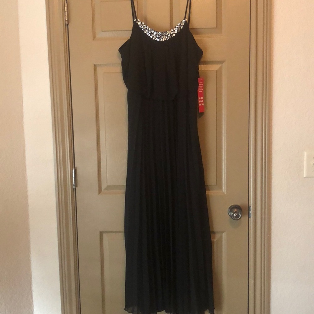 NWT size 16 long black evening dress